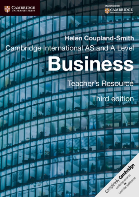Cambridge International AS and A Level Business Teacher's Resource CD-ROM, CD-ROM Book