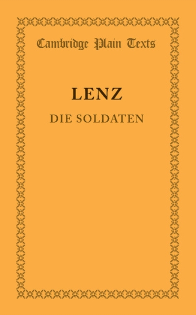 Die Soldaten, Paperback / softback Book