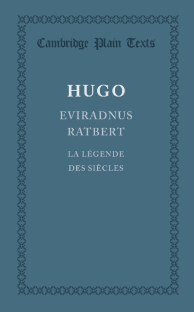 Eviradnus Ratbert : La legende des siecles, Paperback / softback Book