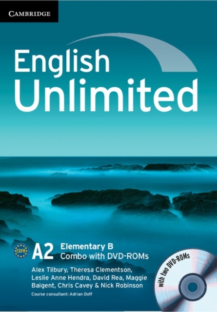 English Unlimited Elementary B Combo with DVD-ROMs (2), Mixed media product Book