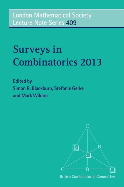 Surveys in Combinatorics 2013, Paperback / softback Book