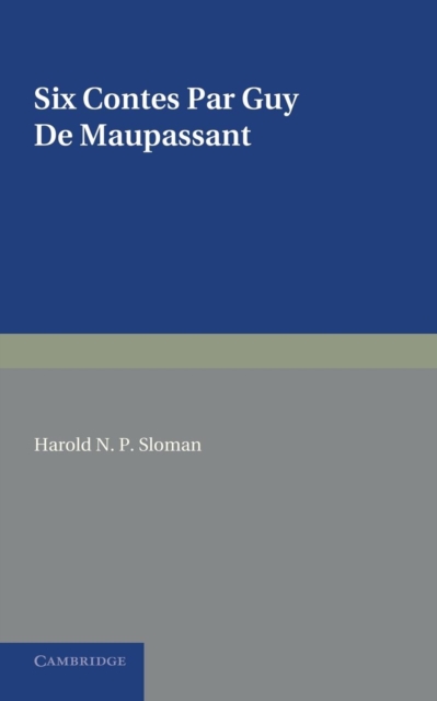 Six contes par Guy de Maupassant, Paperback / softback Book
