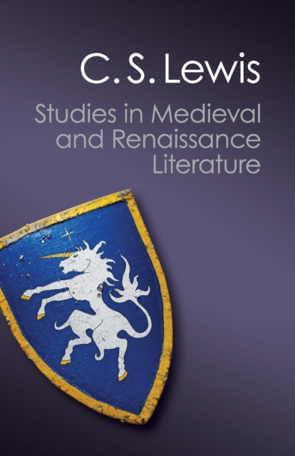 Studies in Medieval and Renaissance Literature, Paperback / softback Book
