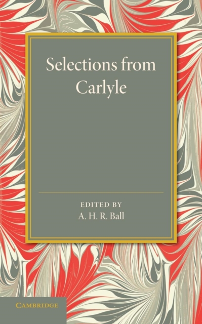 Selections from Carlyle, Paperback / softback Book