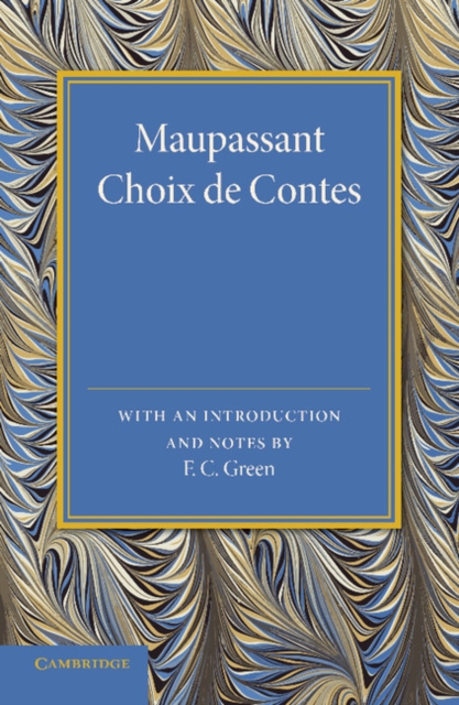 Maupassant: Choix de Contes, Paperback / softback Book