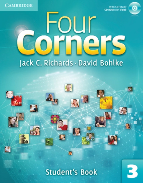 Four Corners Level 3 Student's Book with Self-study CD-ROM and Online Workbook Pack, Mixed media product Book