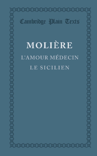 L'amour medecin, le Sicilien, Paperback / softback Book