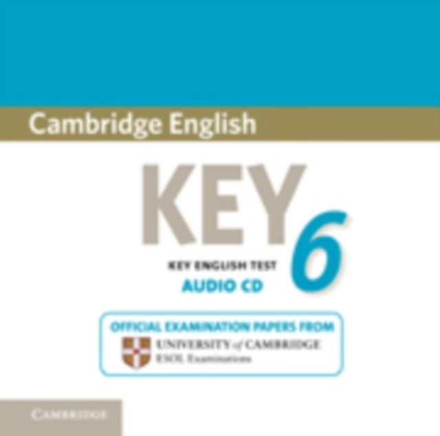 Cambridge English Key 6 Audio CD, CD-Audio Book