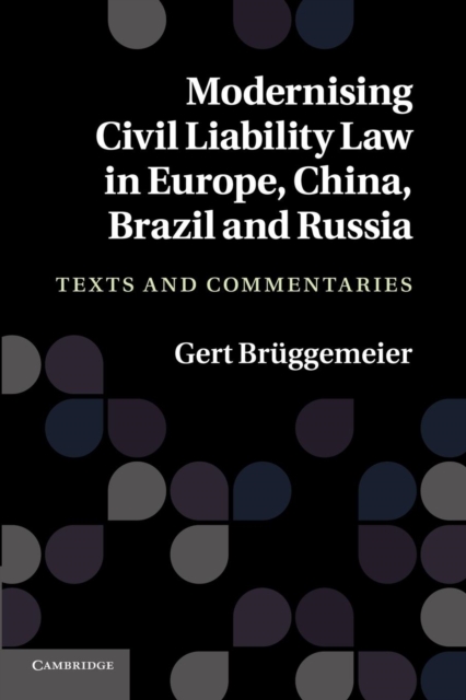 Modernising Civil Liability Law in Europe, China, Brazil and Russia : Texts and Commentaries, Paperback / softback Book