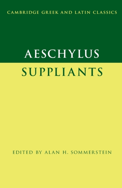 Aeschylus: Suppliants, Paperback / softback Book