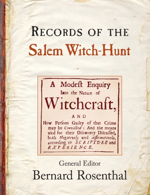Records of the Salem Witch-Hunt, Paperback / softback Book