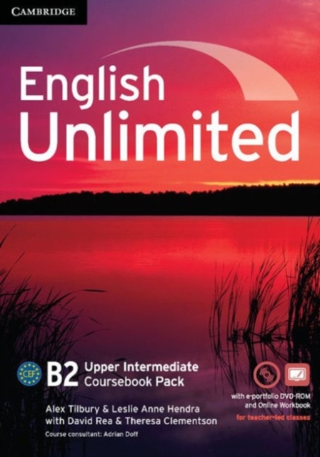English Unlimited Upper Intermediate Coursebook with e-Portfolio and Online Workbook Pack, Mixed media product Book