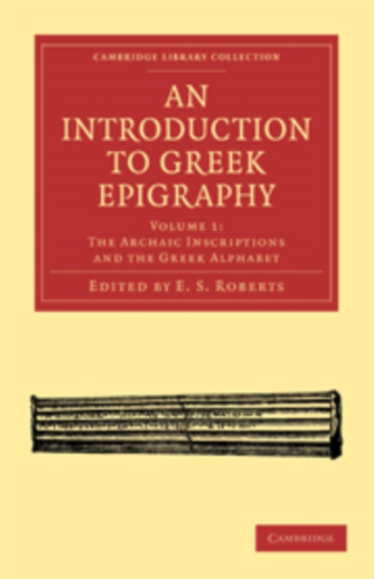 An Introduction to Greek Epigraphy, Paperback / softback Book