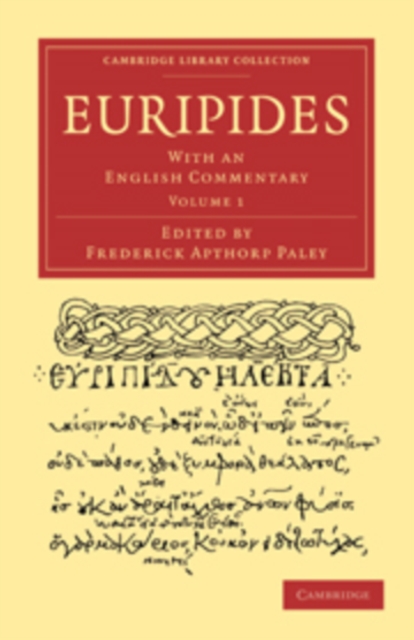 Euripides 3 Volume Paperback Set : With an English Commentary, Mixed media product Book