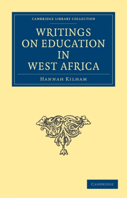 Writings on Education in West Africa, Paperback / softback Book