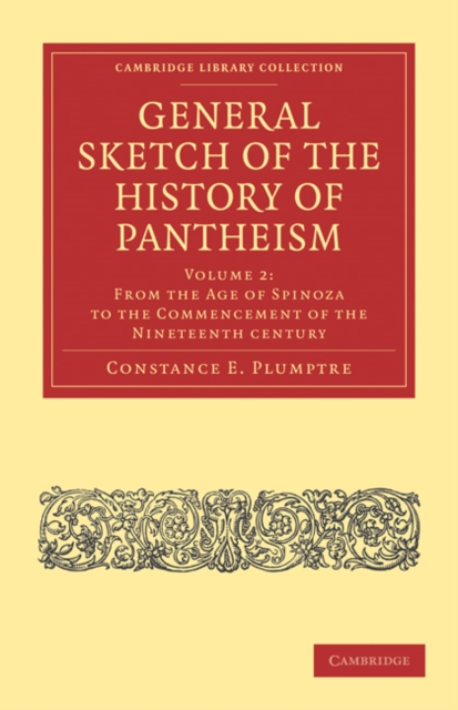 General Sketch of the History of Pantheism, Paperback / softback Book