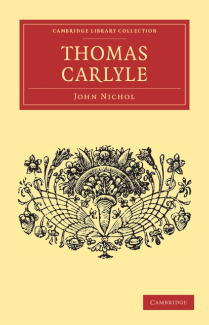 Thomas Carlyle, Paperback / softback Book