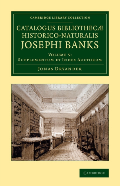 Catalogus bibliothecæ historico-naturalis Josephi Banks, Paperback / softback Book