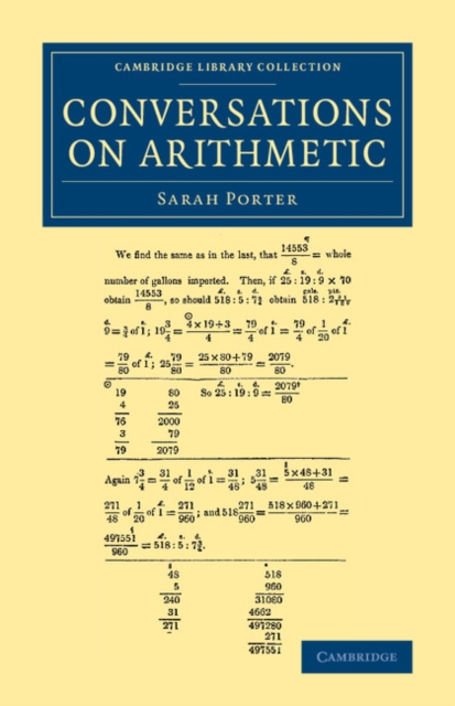 Conversations on Arithmetic, Paperback / softback Book