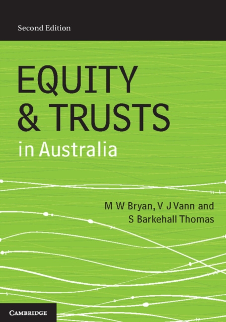 Equity and Trusts in Australia, EPUB eBook