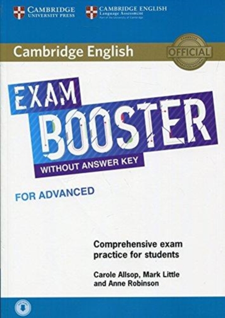 Cambridge English Exam Booster for Advanced without Answer Key with Audio : Comprehensive Exam Practice for Students, Multiple-component retail product Book