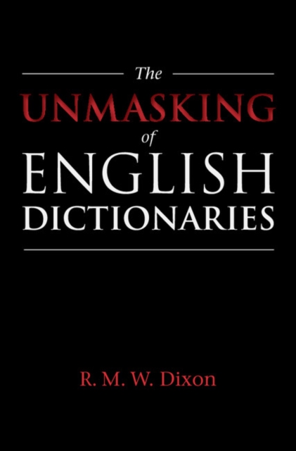 Unmasking of English Dictionaries, EPUB eBook