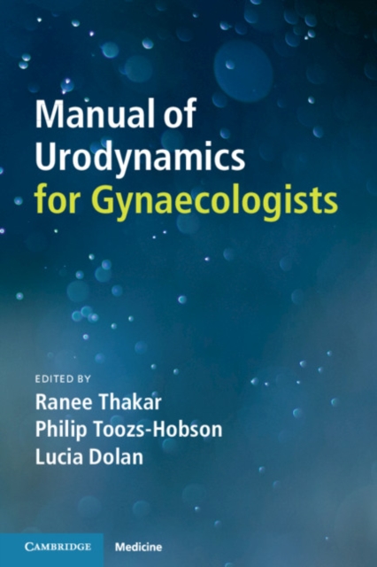 Manual of Urodynamics for Gynaecologists, PDF eBook