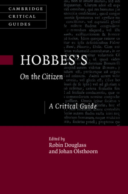 Hobbes's On the Citizen : A Critical Guide, EPUB eBook