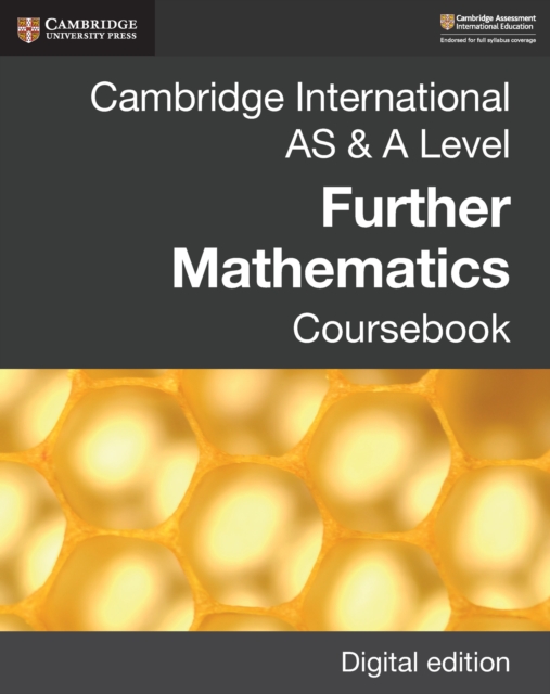 Cambridge International AS & A Level Further Mathematics Coursebook Digital Edition, EPUB eBook