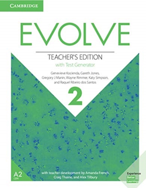 Evolve Level 2 Teacher's Edition with Test Generator, Multiple-component retail product Book