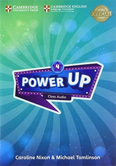 Power Up Level 4 Class Audio CDs (4), CD-Audio Book