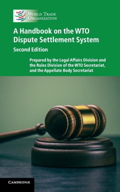 A Handbook on the WTO Dispute Settlement System, Hardback Book