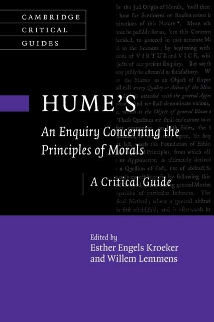 Hume's An Enquiry Concerning the Principles of Morals : A Critical Guide, Paperback / softback Book