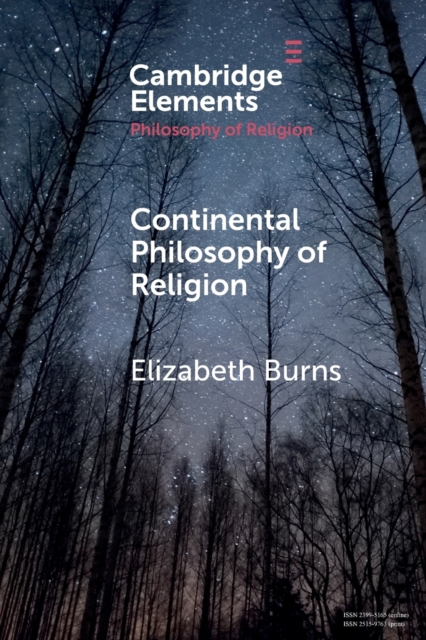Continental Philosophy of Religion, Paperback / softback Book