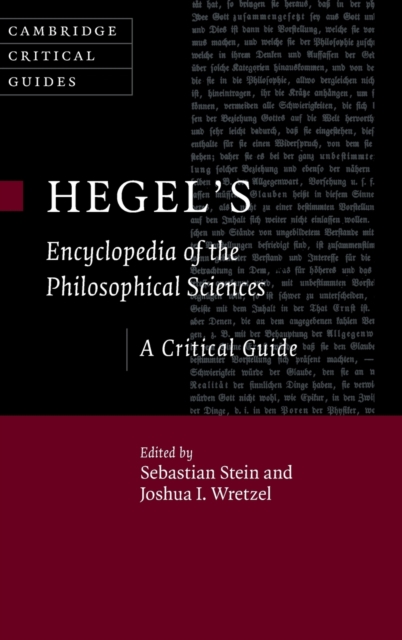 Hegel's Encyclopedia of the Philosophical Sciences : A Critical Guide, Hardback Book