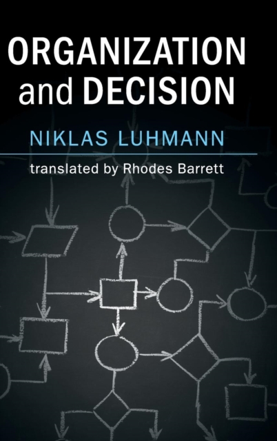 Organization and Decision, Hardback Book