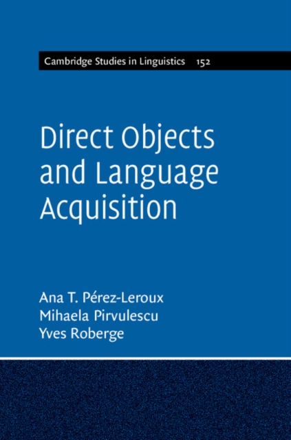Direct Objects and Language Acquisition, EPUB eBook