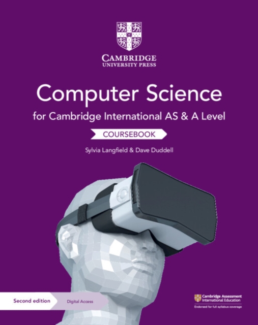 Cambridge International AS and A Level Computer Science Coursebook with Digital Access (2 Years), Multiple-component retail product Book