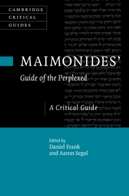 Maimonides' Guide of the Perplexed : A Critical Guide, EPUB eBook