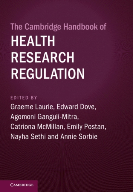 Cambridge Handbook of Health Research Regulation, PDF eBook