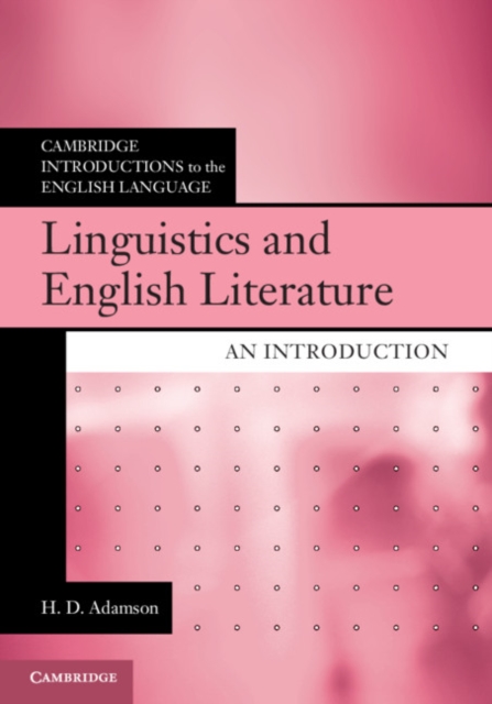 Linguistics and English Literature : An Introduction, EPUB eBook