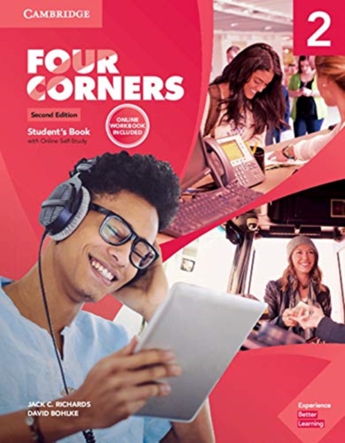 Four Corners Level 2 Student's Book with Online Self-study and Online Workbook, Mixed media product Book