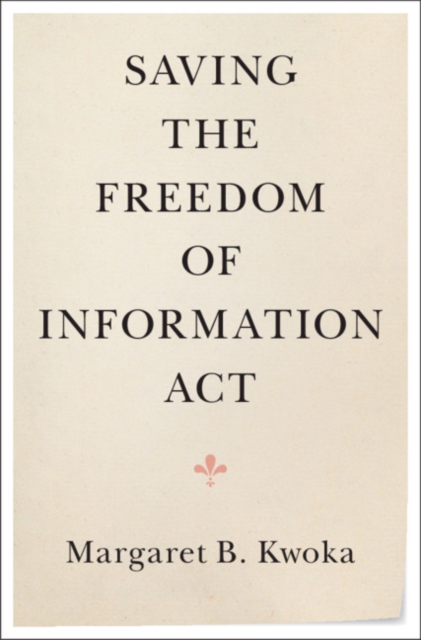 Saving the Freedom of Information Act, PDF eBook