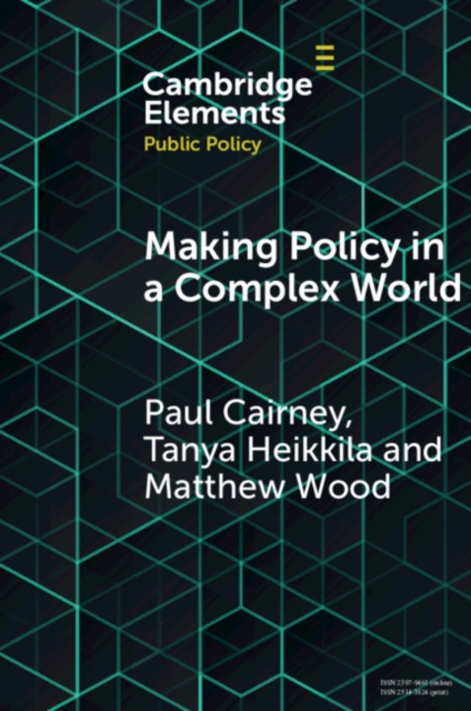 Making Policy in a Complex World, EPUB eBook