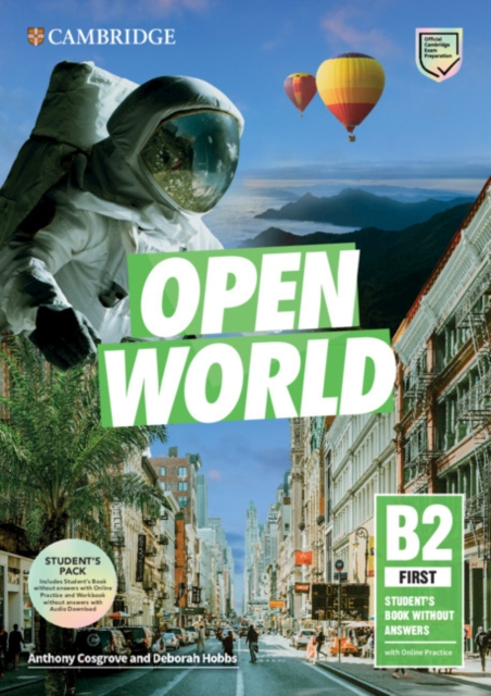 Open World First Student's Book Pack (SB wo Answers w Online Practice and WB wo Answers w Audio Download), Multiple-component retail product Book