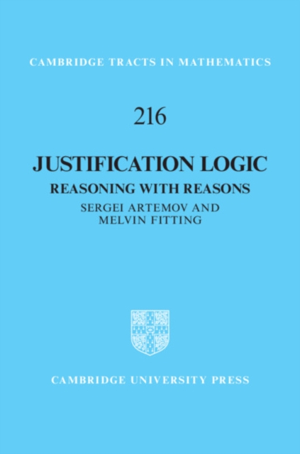 Justification Logic : Reasoning with Reasons, PDF eBook