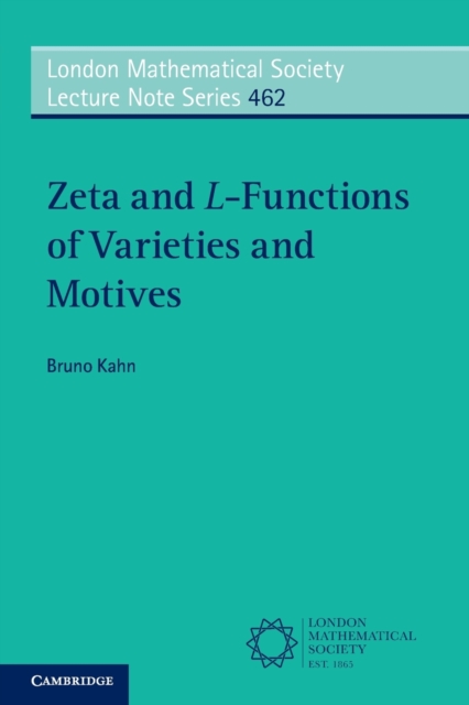 Zeta and L-Functions of Varieties and Motives, Paperback / softback Book