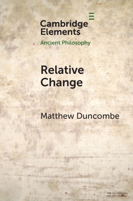 Relative Change, Paperback / softback Book