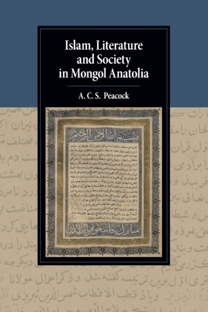 Islam, Literature and Society in Mongol Anatolia, Paperback / softback Book