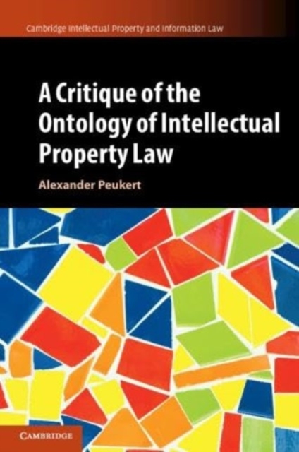 A Critique of the Ontology of Intellectual Property Law, Paperback / softback Book